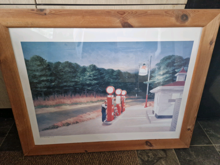 image for Gas 1940 by Edward Hopper Picture