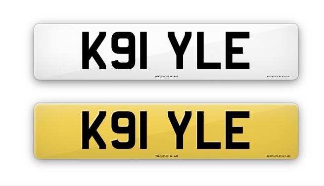 Unique Registration Plate 