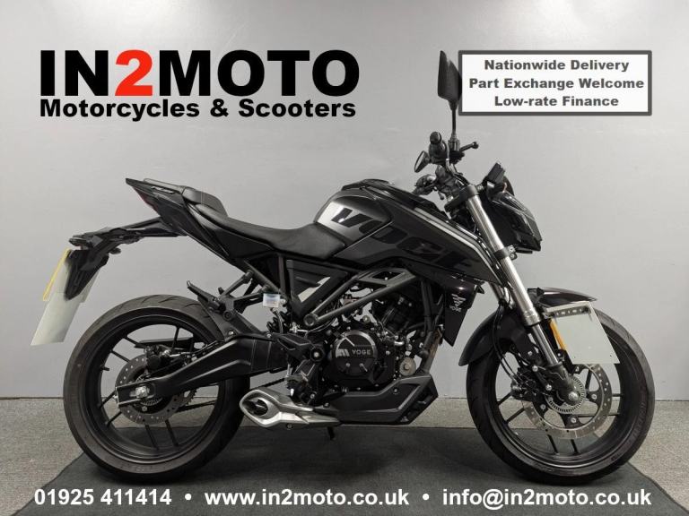 2025 (25) Voge R125 in Black