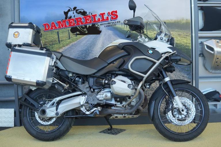 2010 BMW R 1200 GS ADVENTURE TU WHITE MOTORCYCLE