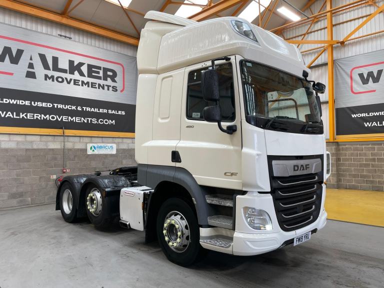 DAF CF480 *EURO 6* SPACE CAB 6X2 TRACTOR UNIT – 2019 – FM19 YRU