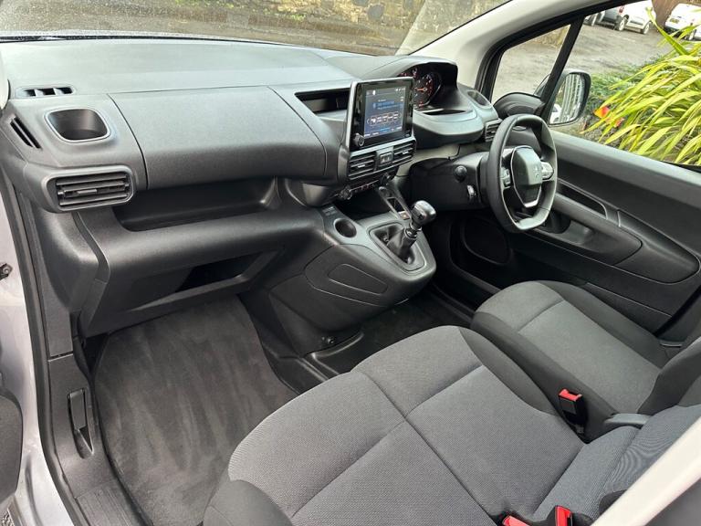 2022 Peugeot Partner 1.5 BlueHDi 1000 Asphalt Premium Standard Panel Van 5dr Diesel Manual SWB E ...