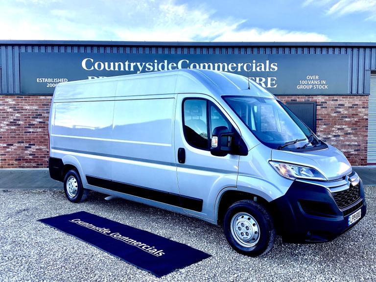 2019 Citroen Relay 2.0HDI H2 L3 130BHP ENTERPRISE / LOW MILES / ONE OWNER / SILVER METALLIC PANEL...