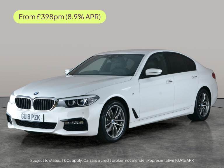 2018 BMW 5 Series 520i M Sport 4dr Auto SALOON PETROL Automatic