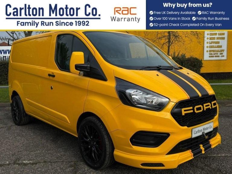 2021 Ford Transit Custom 2.0 340 EcoBlue Leader Panel Van 5dr Diesel Manual L1 H