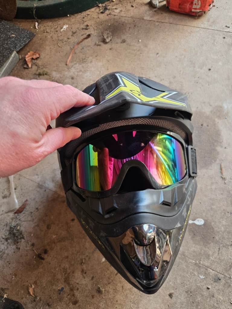 Motorbike helmet