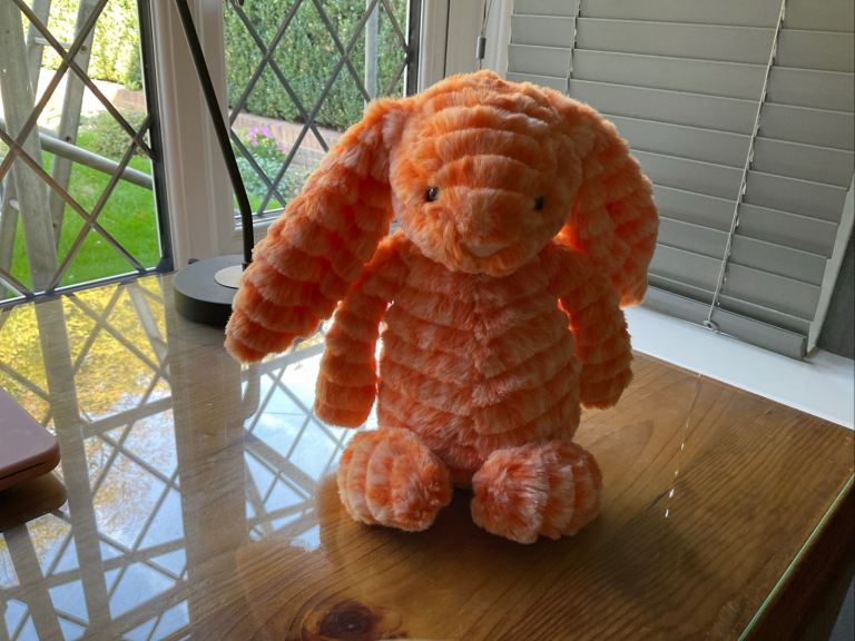 Jellycat Bashful Bunny – Orange, Brand New with Tags