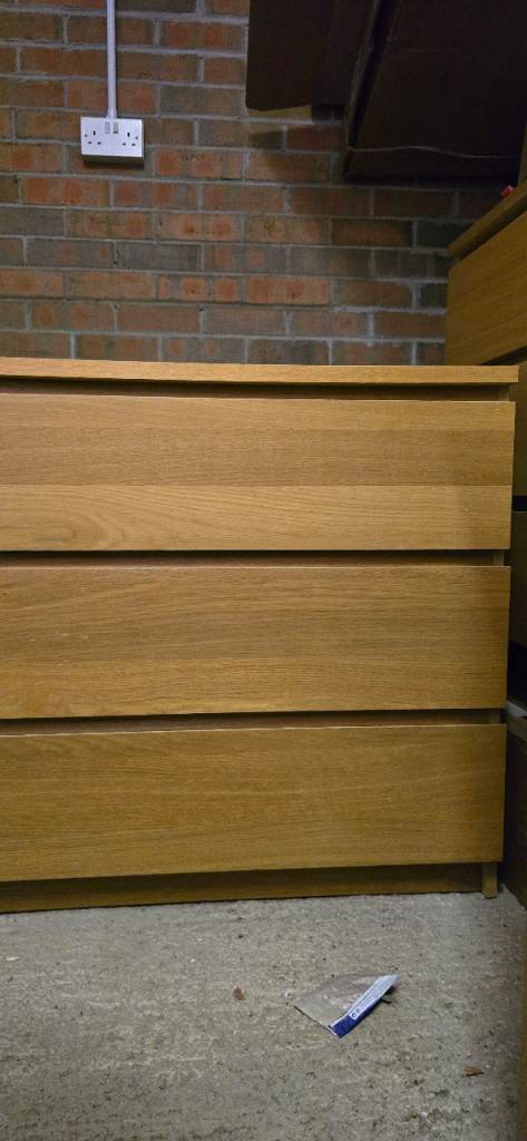 Ikea Malm chest of drawers (x2)