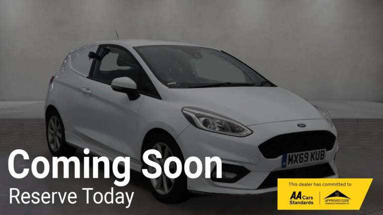 2019 Ford Fiesta Van 1.0T EcoBoost Sport Car Derived Van 3dr Petrol Manual Euro 6 (s/s) (125 ps) ...