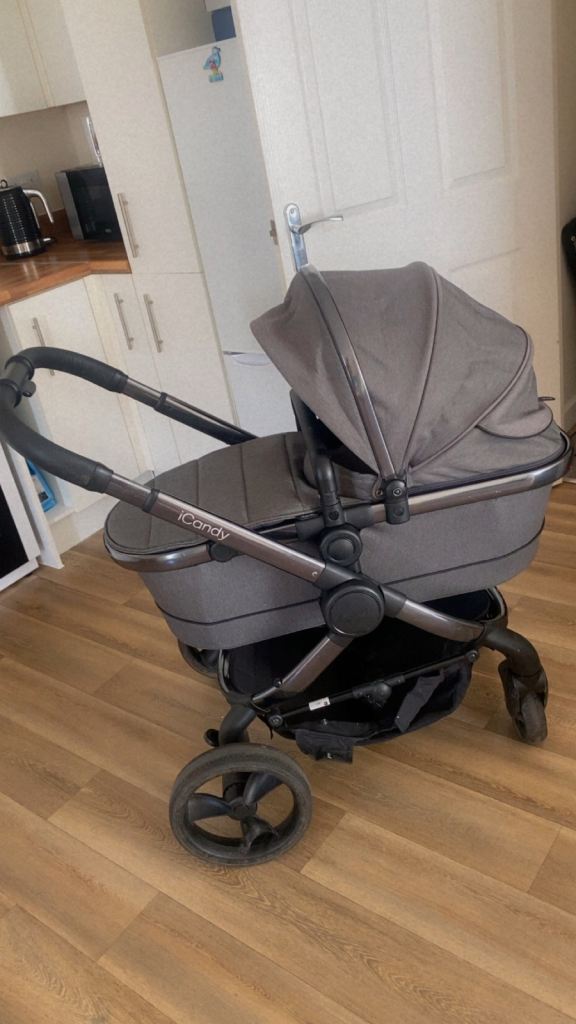 iCandy Grey Pushchair / Pram - Good Condition