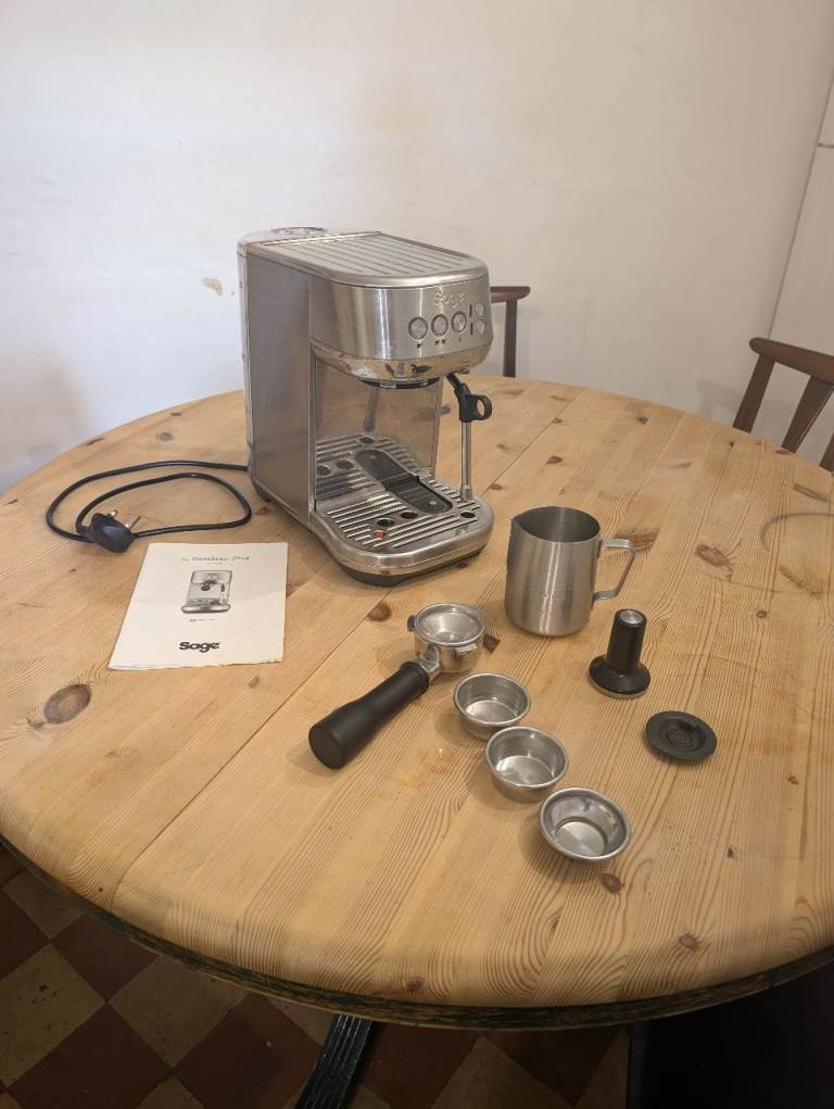 Sage Bambino Plus Espresso Coffee Machine + Complete Accessories – Cambridge