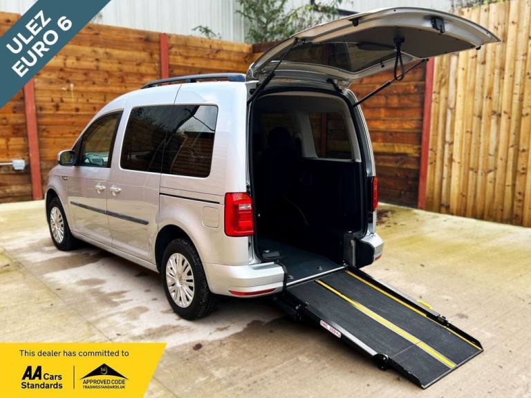 2020 Volkswagen Caddy Life 3 Seat Auto Wheelchair Accessible Disabled Access Ramp Car MPV Diesel ...