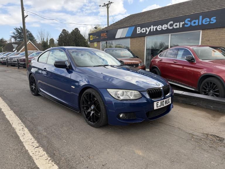 BMW 3 SERIES 3.0 330i M Sport Coupe Blue Manual Petrol 2010