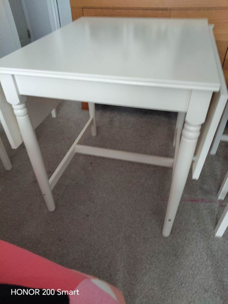 IKEA INGATORP TABLE CHAIRS 