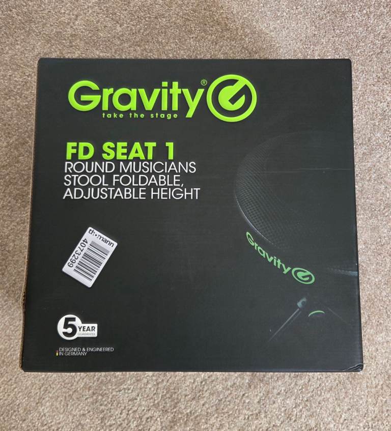 Gravity FD SEAT 1 Round Foldable Musician's Stool