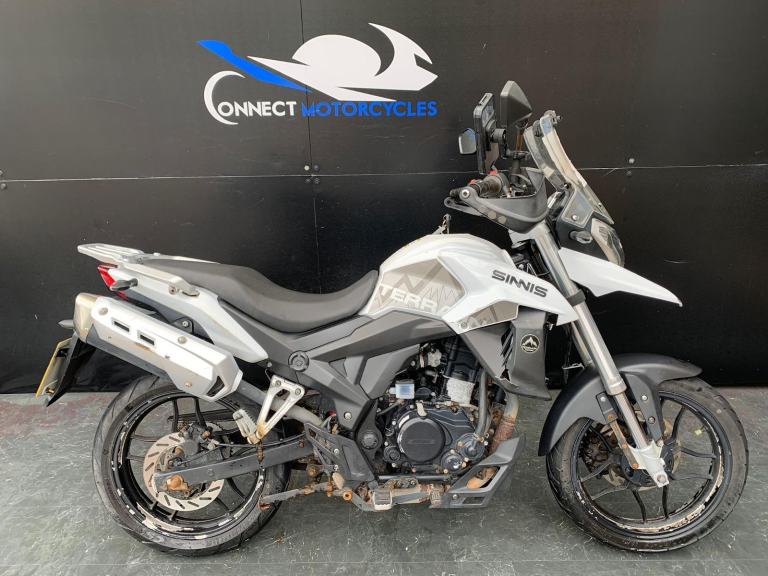 SINNIS TERRAIN 125CC LEARNER LEGAL 2022 PROJECT BIKE HPI CLEAR
