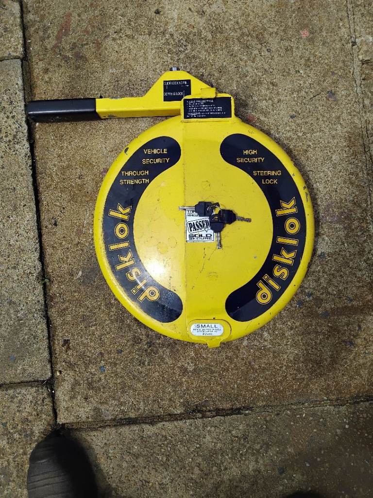 DISKLOK STEERING WHEEL LOCK