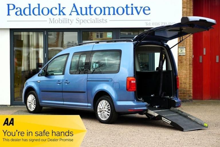 Volkswagen Caddy Maxi Life TDI Disabled Wheelchair Accessible Vehicle WAV.