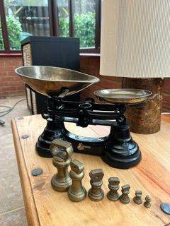 Mechanical Kitchen Scales with weight set