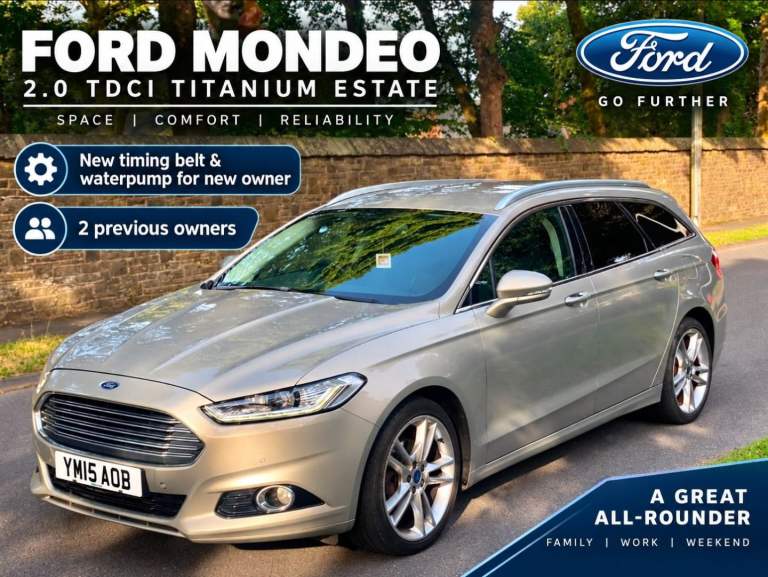 Ford, MONDEO, Estate, 2015, Manual, 1997 (cc), 5 doors