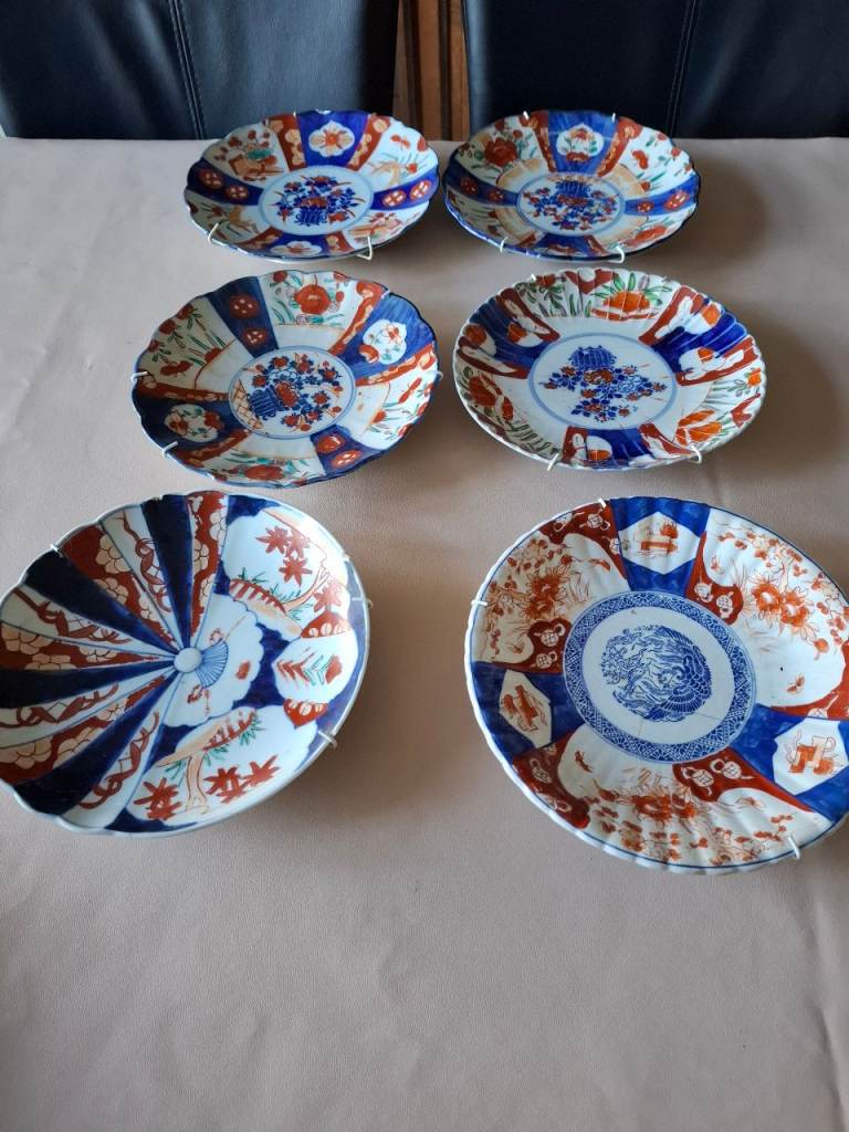 Beautiful blue plates
