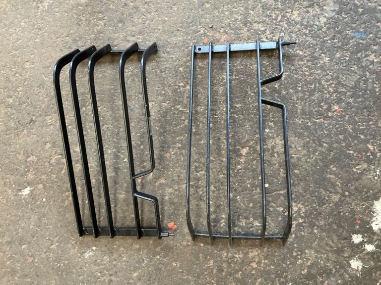 Pair of Range Rover Classic Front Light Guards