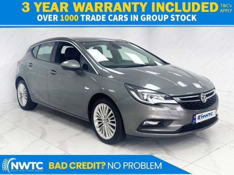 2016 Vauxhall Astra 1.4T 16V 150 Elite Nav 5dr HATCHBACK PETROL Manual