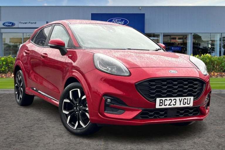 2023 Ford Puma 1.0 EcoBoost Hybrid mHEV ST-Line X SYNC3 NAVIGATION, HEATED SEATS &amp; STEERIN Ha...