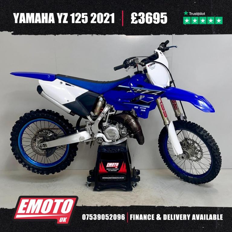 YAMAHA YZ 125 2021 Motocross Bike 125cc @EmotoUK - Finance Available