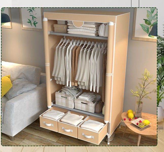 Three new portable wardrobes. All three for £25.