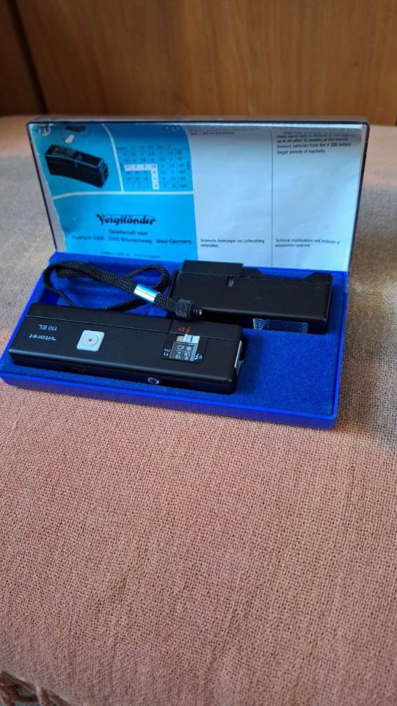 Voigtlander Vitoret 110 Subminature Vintage Miniature Pocket Film Camera