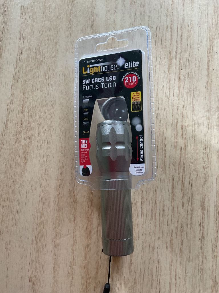 image for ULTRA-BRIGHT LED ALUMINIUM TORCH