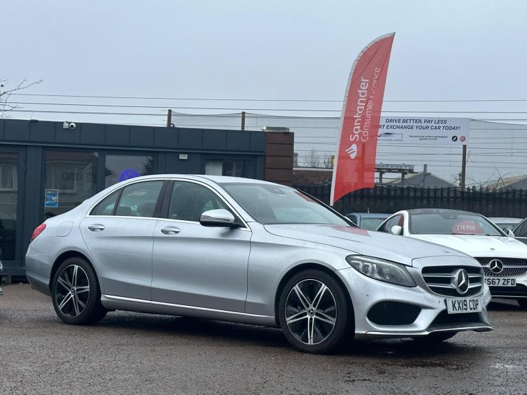2019 Mercedes-Benz C Class 2.0 C220d Sport G-Tronic+ Euro 6 (s/s) 4dr SALOON Diesel Automatic