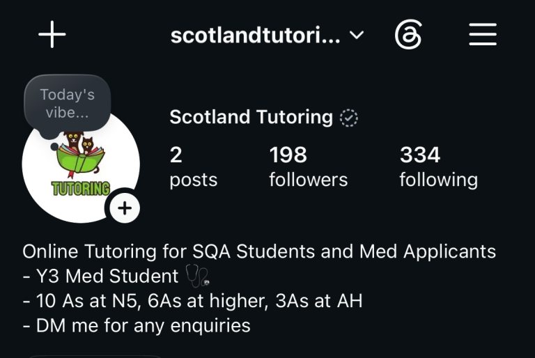 SQA TUTOR - S1-S3, N5, HIGHER, ADVANCED HIGHER 