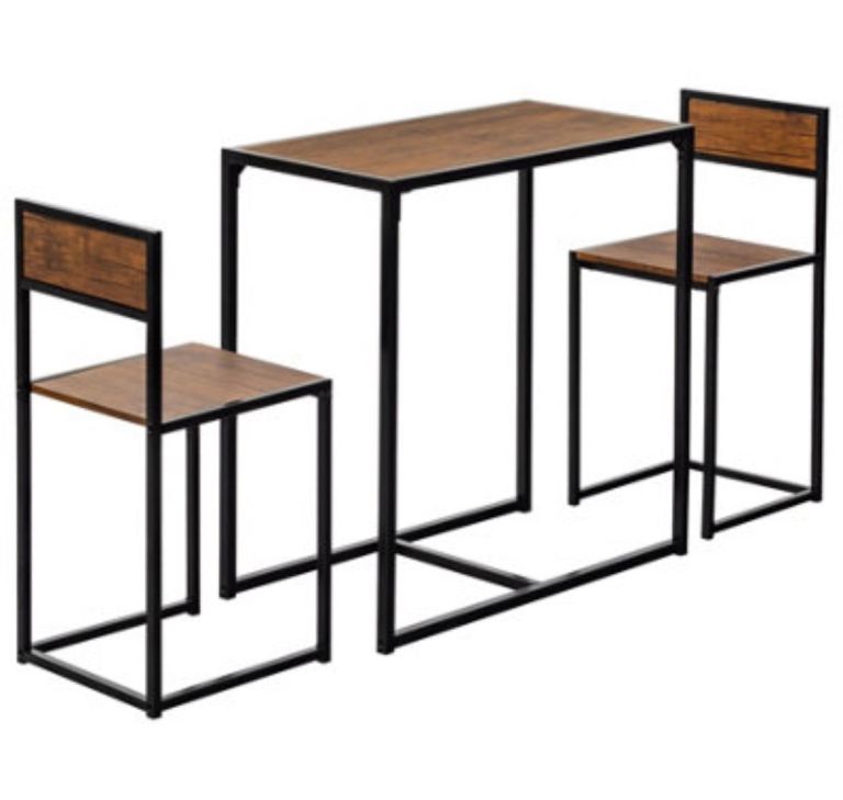 BRAND NEW IN BOX Breakfast Bar Table and Chairs