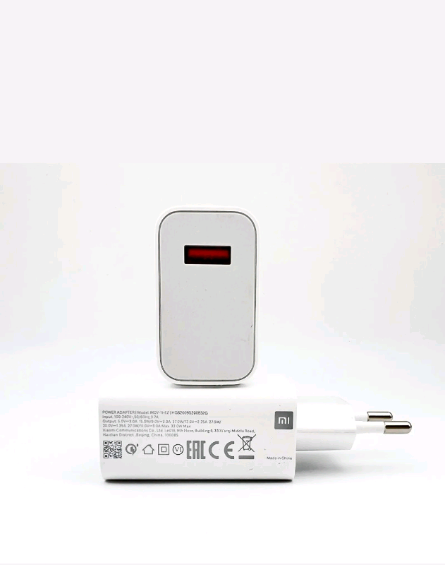 Original Xiaomi MDY-11-EZFast Charger 33W For All Smartphones +Type C 