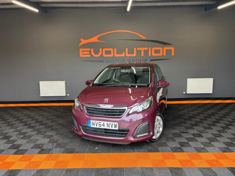 2014 Peugeot 108 1.0 Active 3dr HATCHBACK Petrol Manual