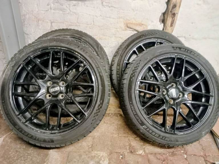 MAZDA MX-5 Mk 4 ND Black BBS Alloy Wheel