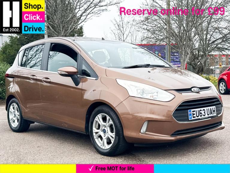 2013 Ford B-MAX 1.4 Zetec MPV 5dr Petrol Manual Euro 5 (90 ps) MPV Petrol Manual