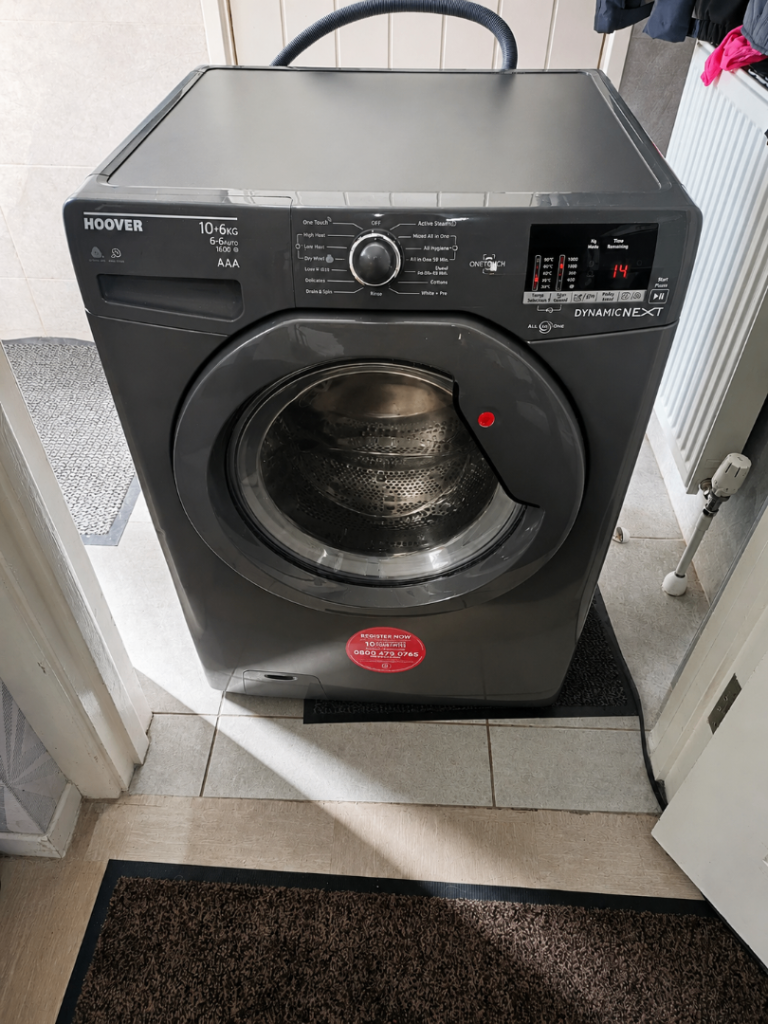 Hoover 10kg/6kg washer dryer 