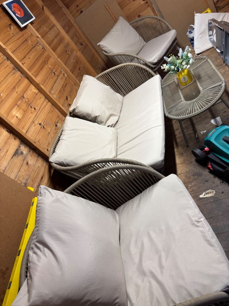 4 piece garden furniture