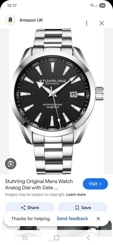 Stuhrling Watch for sale