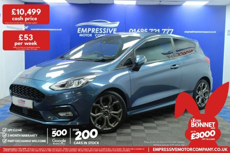 2020 70 FORD FIESTA 1.0T ECOBOOST MHEV ST-LINE EDITION HATCHBACK 3DR PETROL MANU
