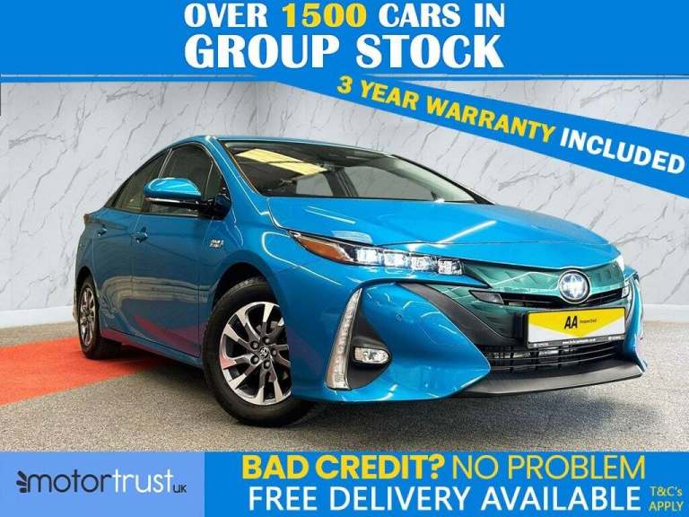2018 Toyota Prius 1.8 VVTi Plug-in Excel 5dr CVT HATCHBACK PETROL/ELECTRIC Automatic