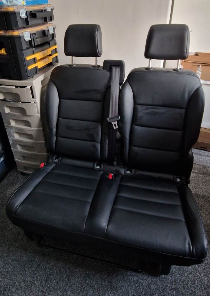 Peugeot Traveller Rear 3rd Row Leather Seats 3 Seats Complete Set