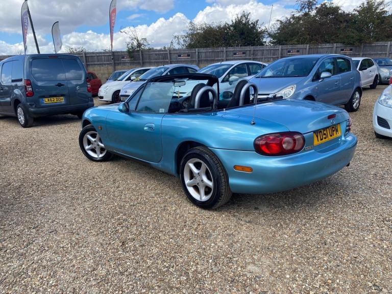 2001 Mazda MX-5 1.8i 2dr Auto CONVERTIBLE PETROL Automatic