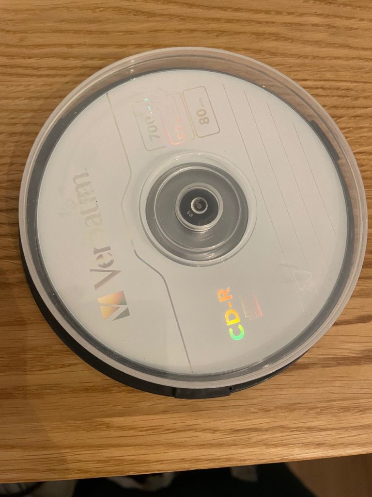 New Verbatim CD- Blank Disc