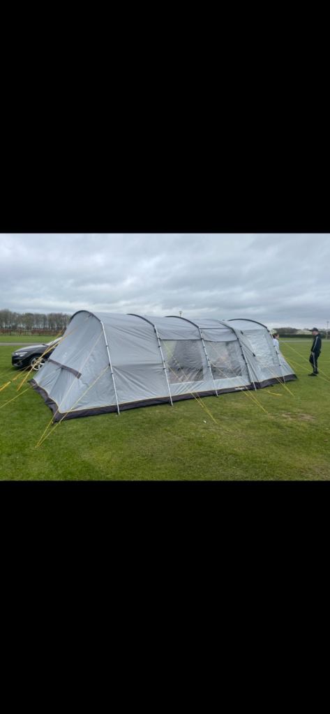 Vanguard 6 tent with porch carpet and footprint 