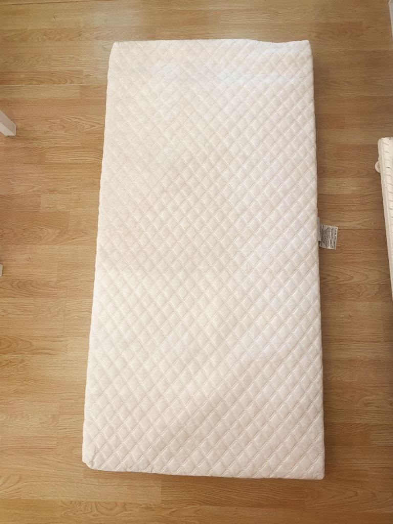 Free 140mm x 70mm cot bed mattress in good condition for £10 