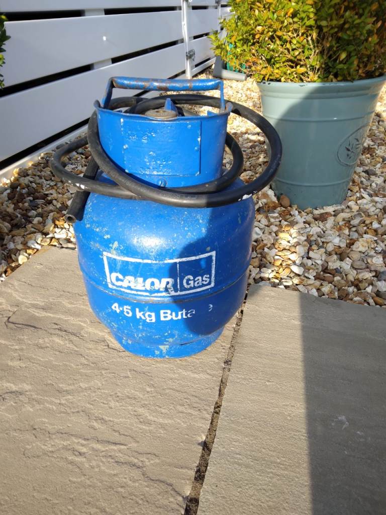 Camper van calor gas bottle with gas regulator and hose £20